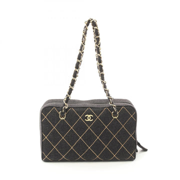 Chanel Wool Wild Stitch Tote Bag