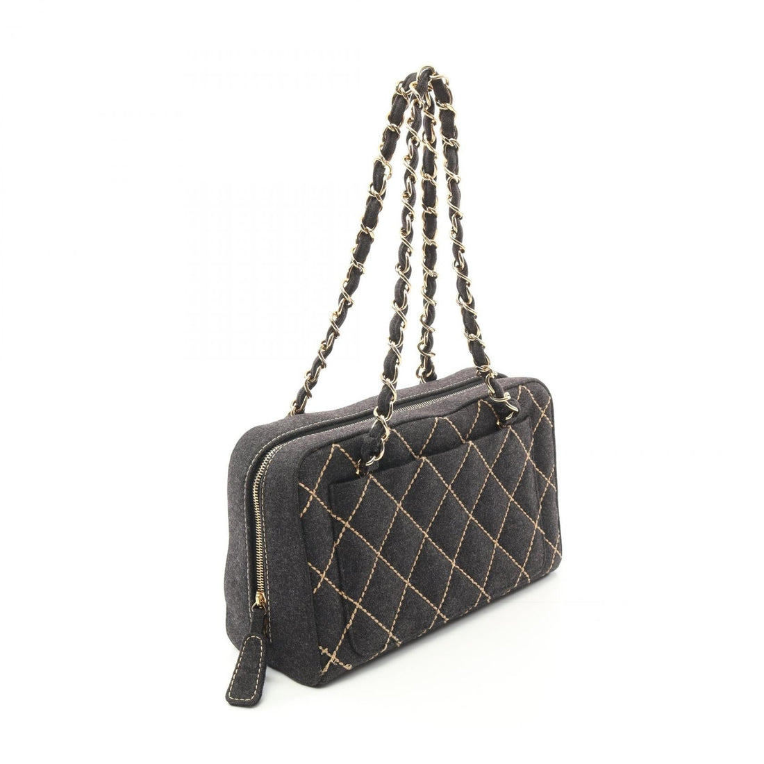 Chanel Wool Wild Stitch Tote Bag
