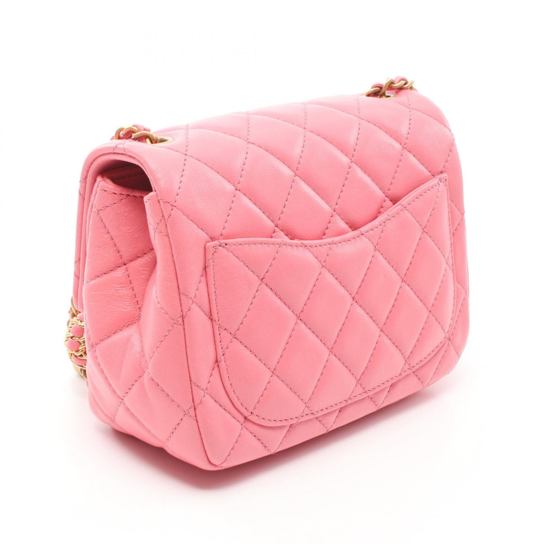 Chanel Lambskin Mini Matelasse Shoulder Bag