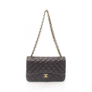 Chanel Lambskin Large Flap Shoulder Bag A58600