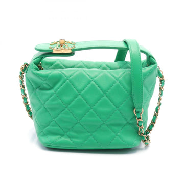 Chanel 19 Matelasse Small Hobo Bag Green