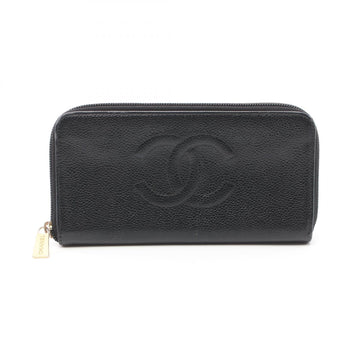 Chanel Togo/epsom/caviar/clemence/callfskin/cowhide/lambskin Skin Round Long Wallet