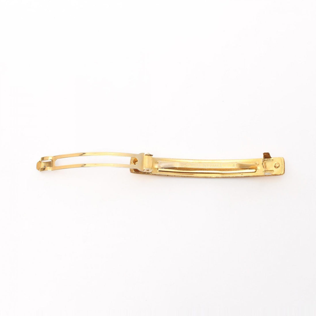 Top Quality Chanel COCO Gold Barrette Hair Accessory