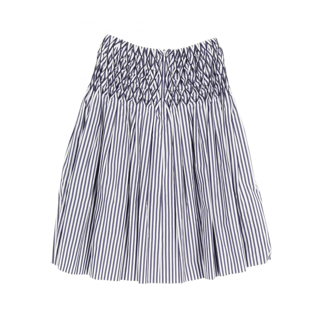 Top Quality Chanel Cotton Smocking Skirt