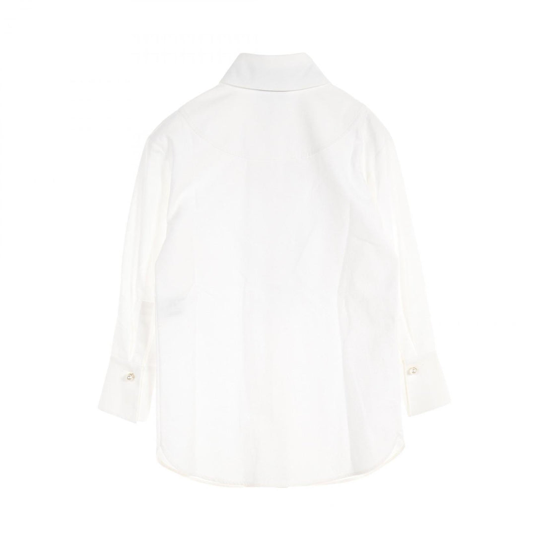 Chanel Pearl Button Cotton Blo