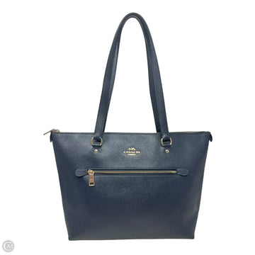 Gallery Tote Handbag Designer By Coach, Size: Large