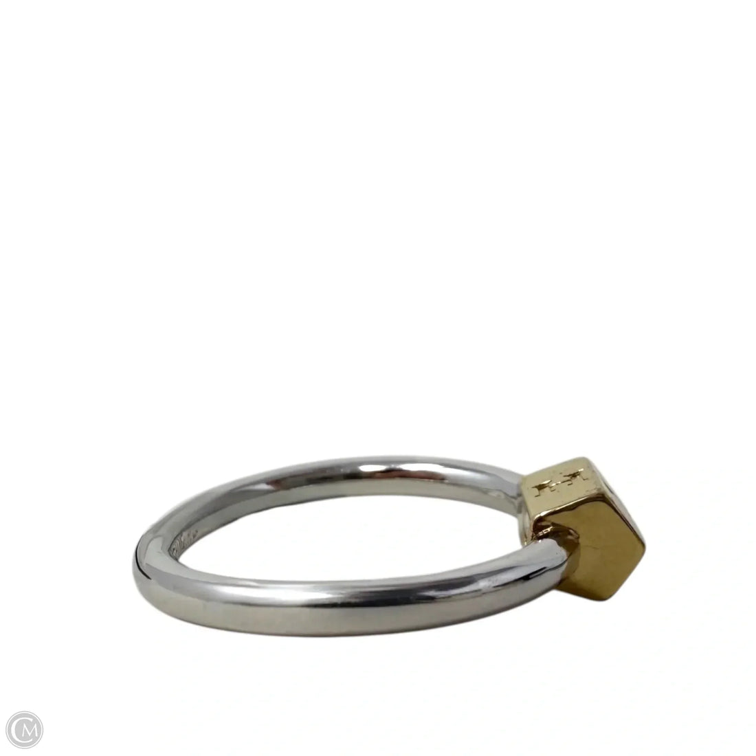 Carabiner Stack Ring Designer By Coach, Size: 7