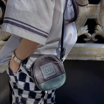 Chanel Sports Line logo patch crossbody/ belt bag TWS