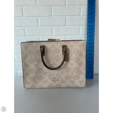 Tote Designer By Coach, Size: Large