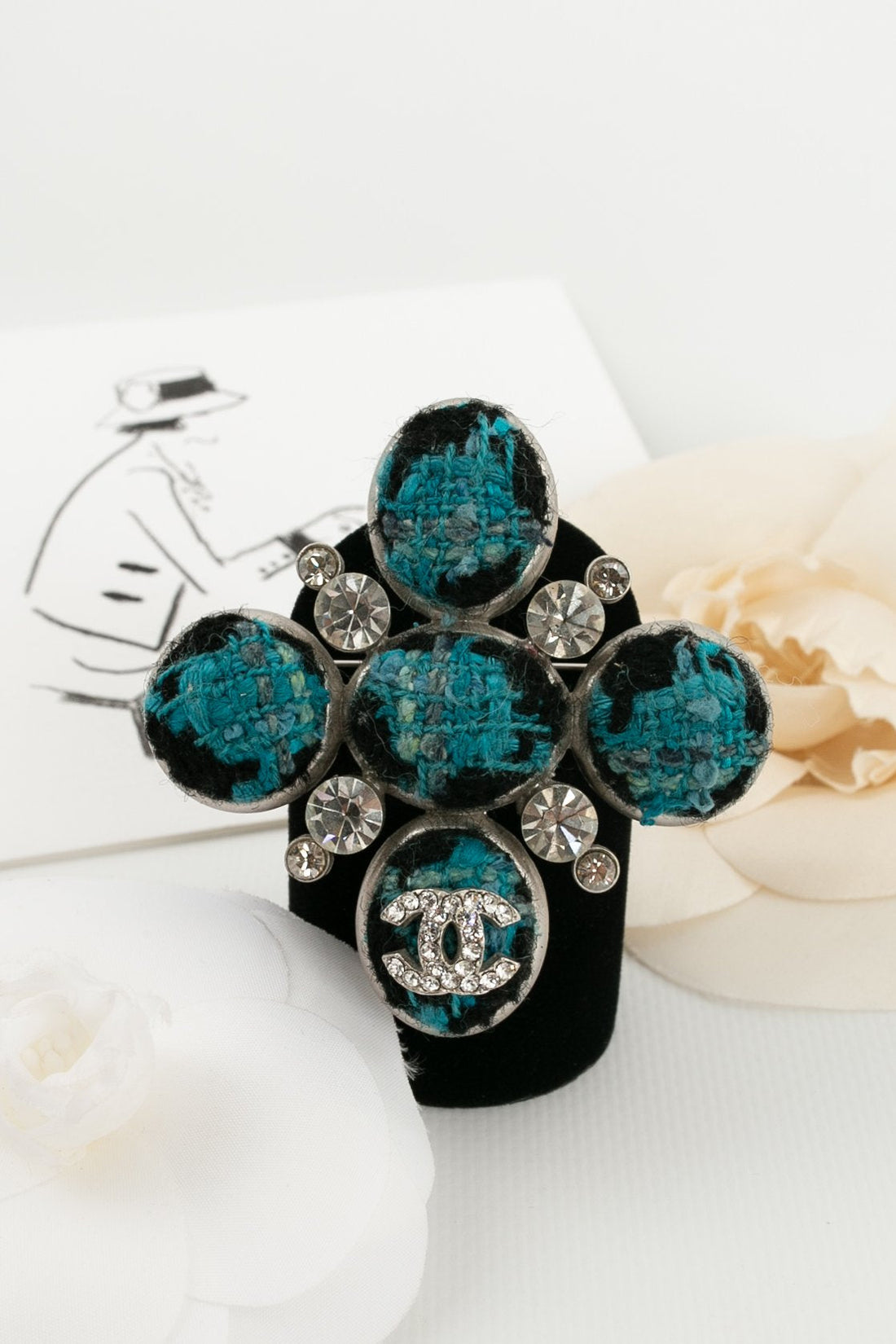 Broche en tweed Top Quality Chanel Automne 2007
