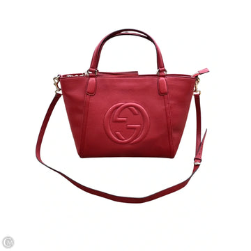 Handbag Luxury Designer By Gucci, Size: Medium