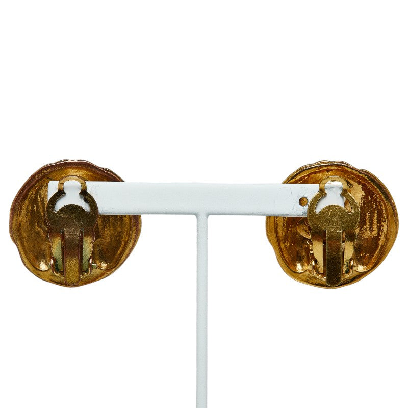 Chanel  Coco Mark Earrings Gold