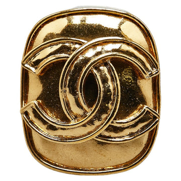 Chanel  Coco Mark Brooch Gold Plated