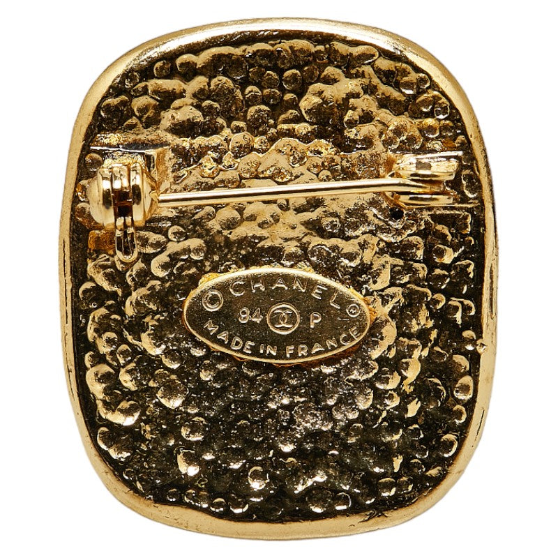 Chanel  Coco Mark Brooch Gold Plated