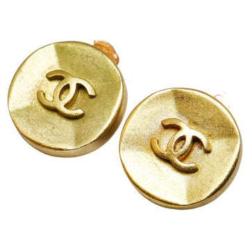 Chanel  Coco Mark Earrings Gold