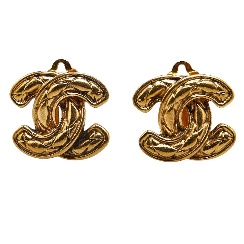 Chanel Coco no mark Matelasse Earrings