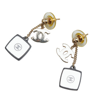 Chanel Coco no mark Rhinestone Swing Earrings
