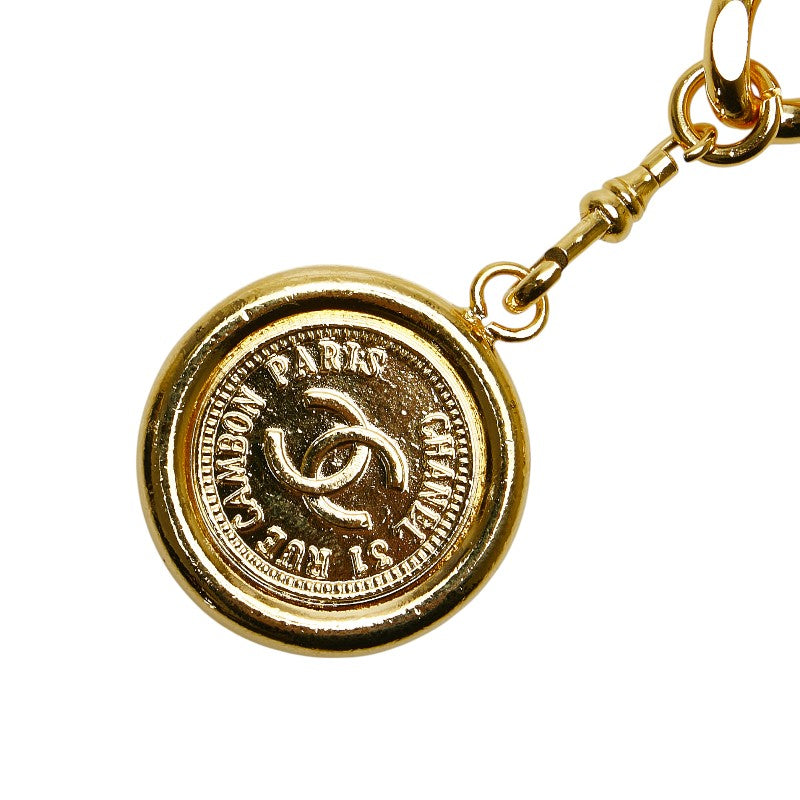 Chanel Coco no mark Medal Chain Belt Gold