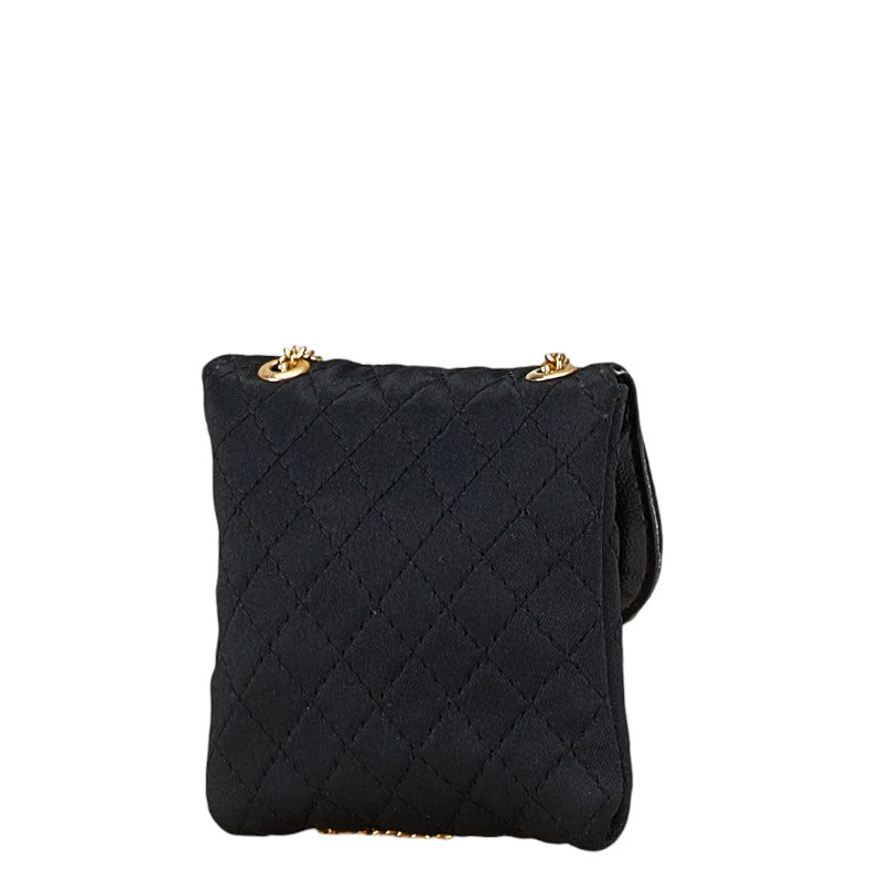 Chanel Satin Matelasse Chain Shoulder Bag