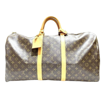 Louis Vuitton Keepall 55  Canvas Travel Bag