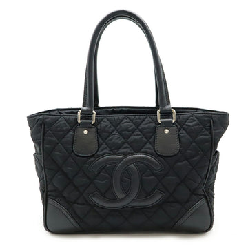 Chanel Nylon Canvas Leather Tote Bag A33100