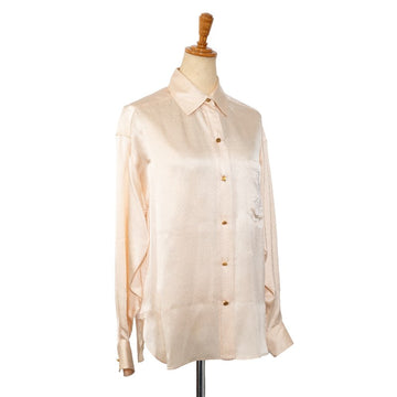 Top Quality Chanel Silk Embroidered Long Sleeve Blo