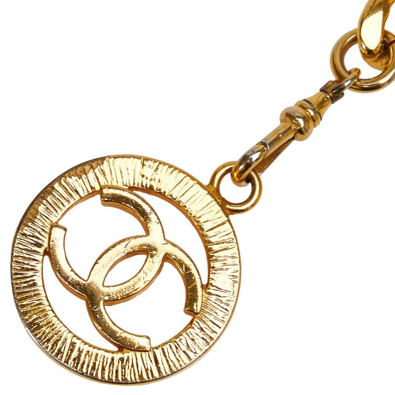 Top Quality Chanel  Coco Mark Chain Belt Gold