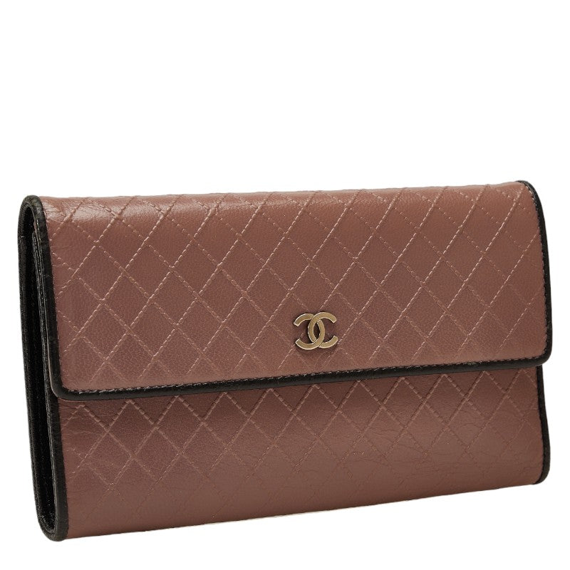 Top Quality Chanel Bicolor Leather Long Wallet