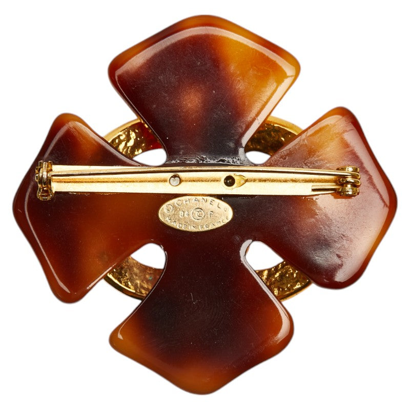 Top Quality Chanel  Coco Mark Brooch Gold Plated
