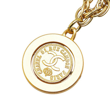 Chanel  Coco no mark Chain Necklace Gold