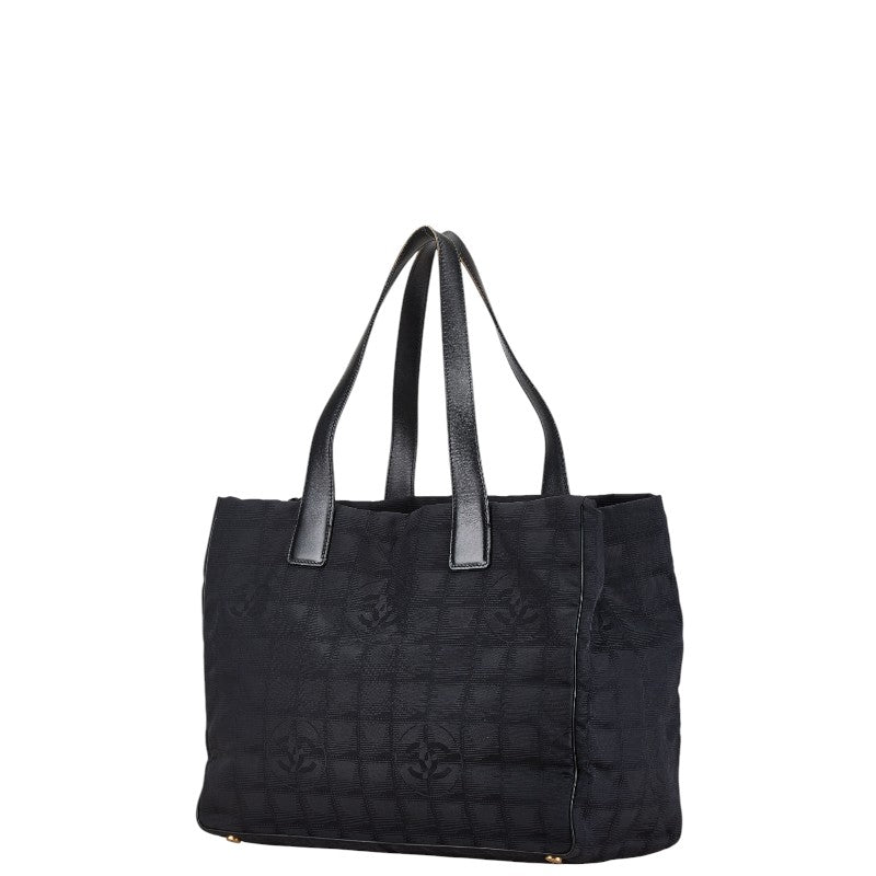 Chanel Nylon Leather Tote MM Coco no mark A15991