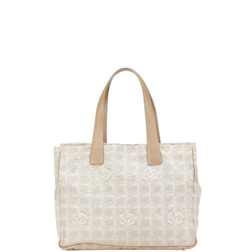 Chanel Nylon Leather Tote Bag