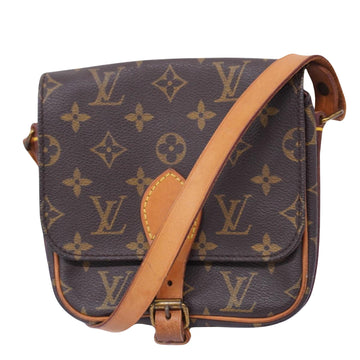 Louis Vuitton Cartouchière  Canvas Shoulder Bag