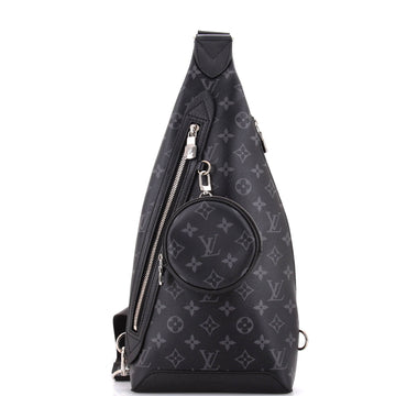 Duo Sling Bag Monogram Eclipse Canvas