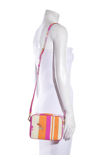 Pucci Pink & Orange Tigerfish Cross-Body