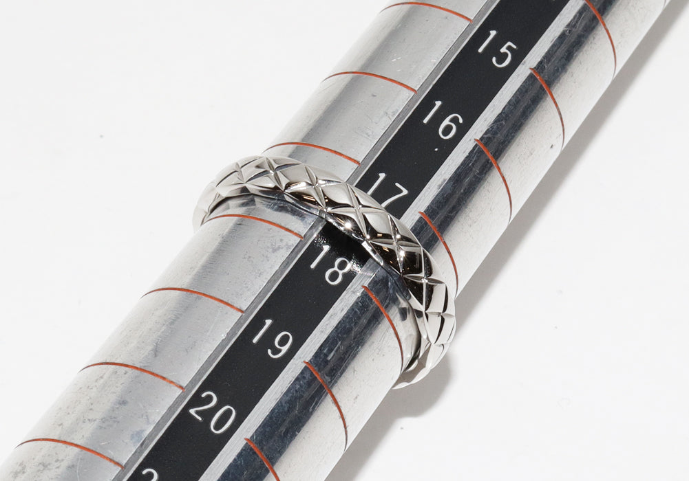 Chanel Pt950 Coco Crush Ring Medium Model J10570
