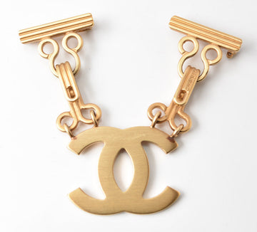 Top Quality Chanel  Gold Brooch Pin