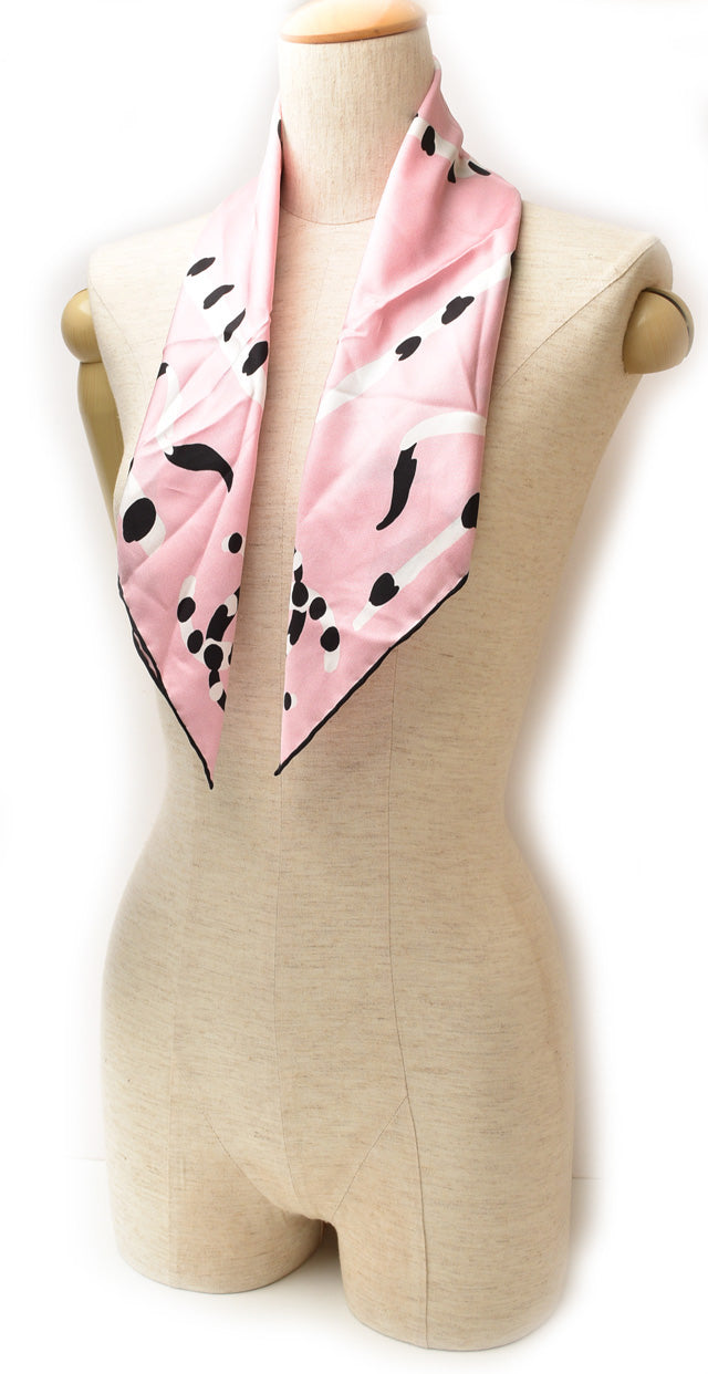 Top Quality Chanel Silk Scarf Handkerchief Coco Mark