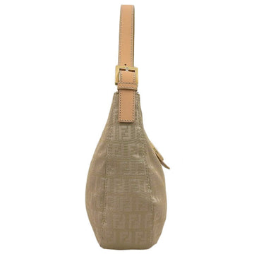 FENDI Ff Zucca Pattern Shoulder Bag Beige