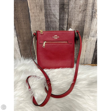 Crossbody Designer By Coach, Size: Small