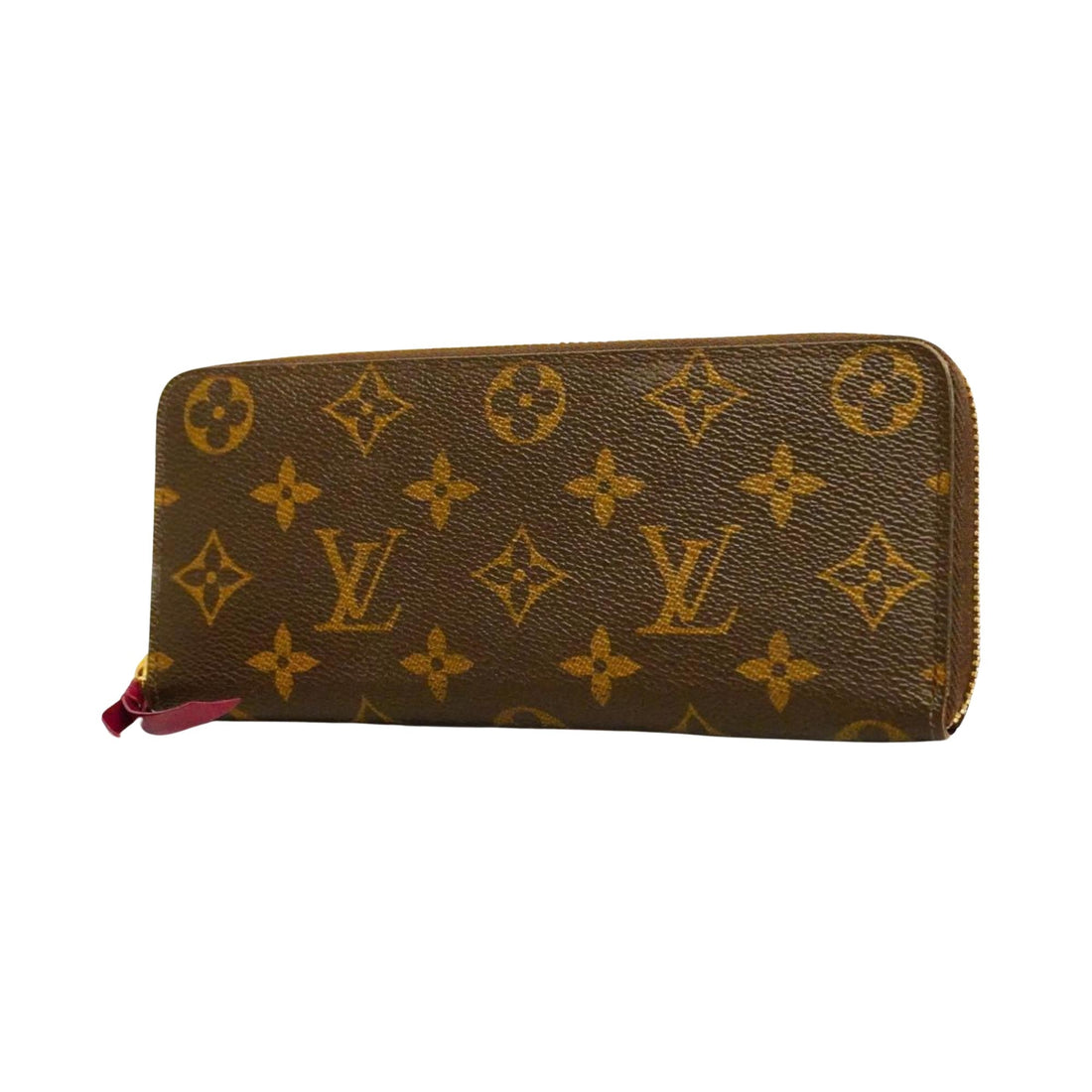 Louis Vuitton Portefeuille ClÃ©mence  Canvas Wallet