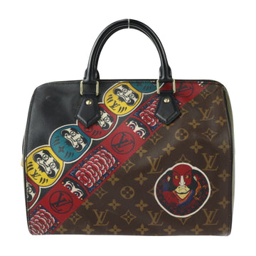 Louis Vuitton Speedy 30  Canvas Handbag