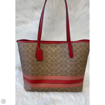 Handbag Designer By Coach, Size: Large