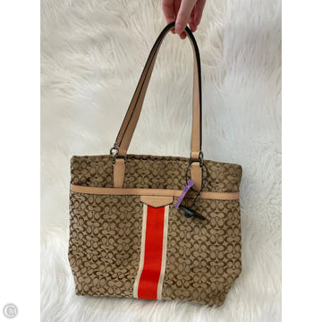 Handbag Designer By Coach, Size: Medium