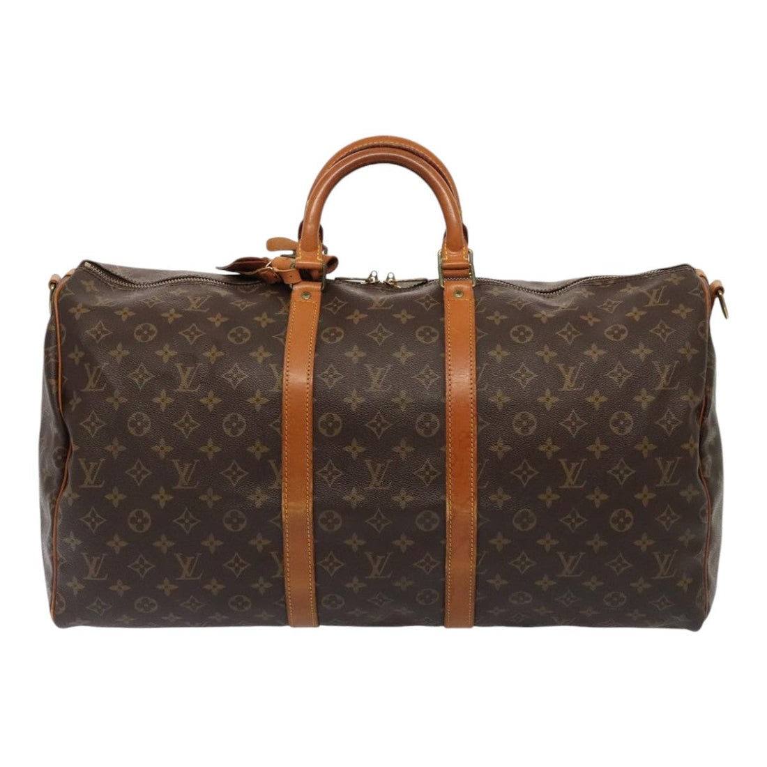 Louis Vuitton Keepall Bandouliere 55  Canvas Travel Bag