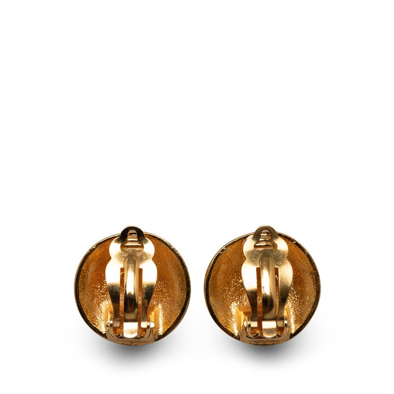 Chanel  Coco Rope Motif Earrings Gold
