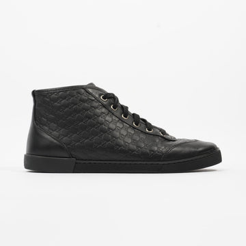 Microguccissima High-Tops  Embossed Leather
