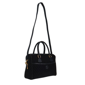 Gucci  Nylon & Leather GG Bowling Bag Large