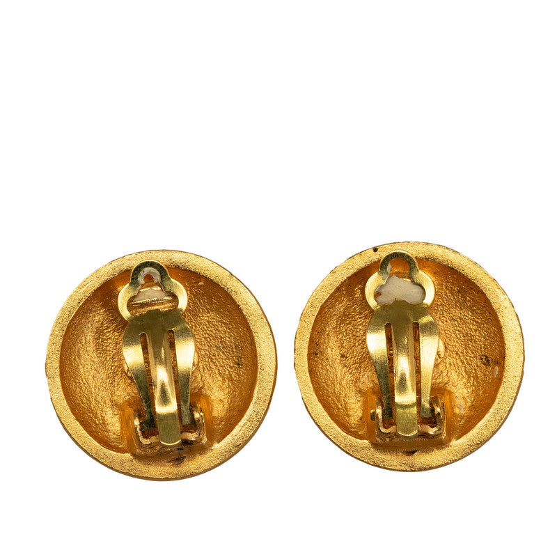 Chanel  Cocono mark Earrings Gold Makeup  Chanel