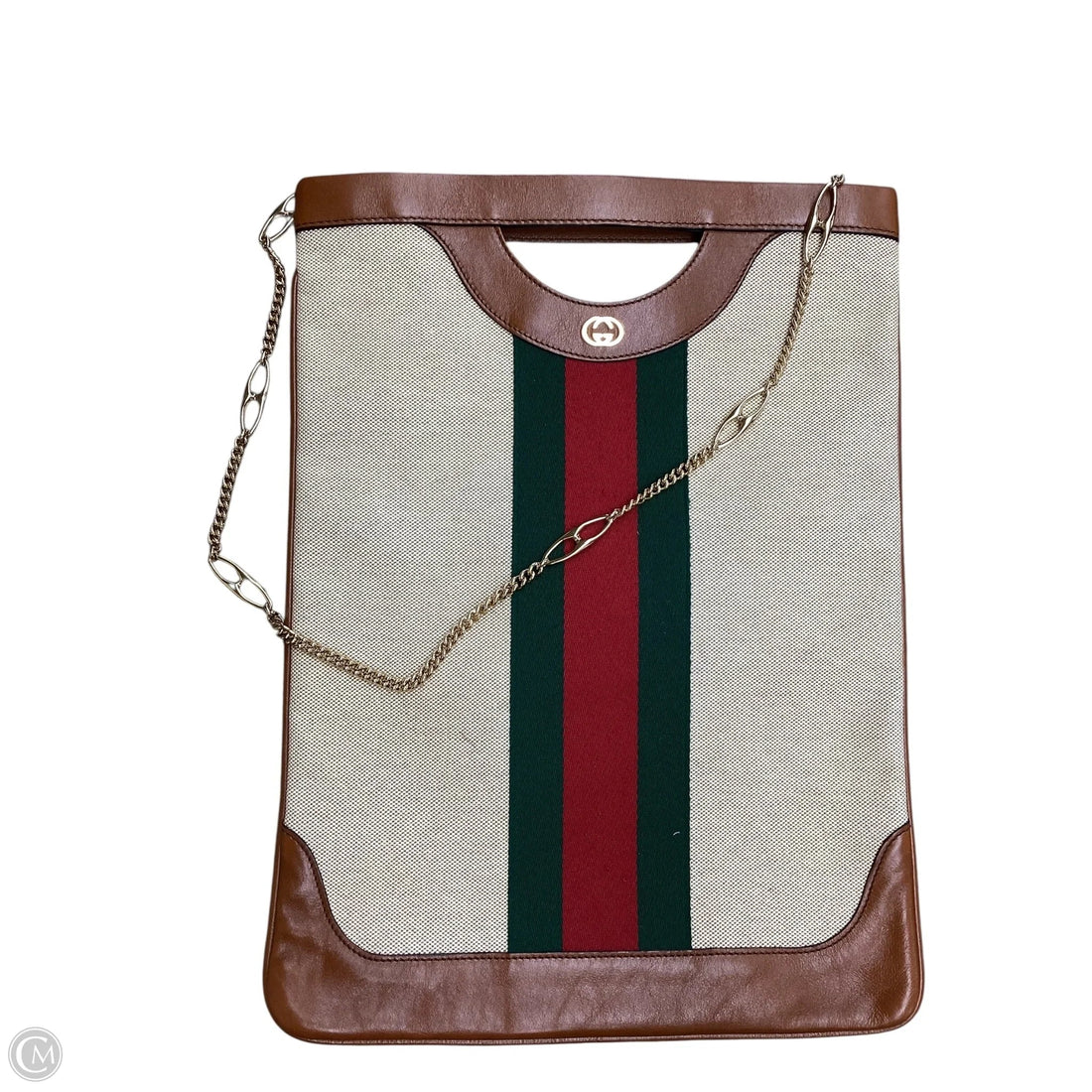 Handbag Luxury Designer By Gucci, Size: Large